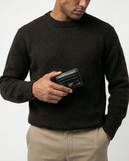 "WGF" Black Cardholder