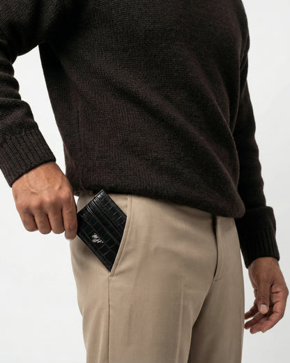 "WGF" Black Cardholder